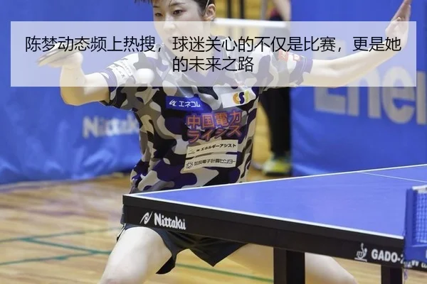 陈梦动态频上热搜，球迷关心的不仅是比赛，更是她的未来之路